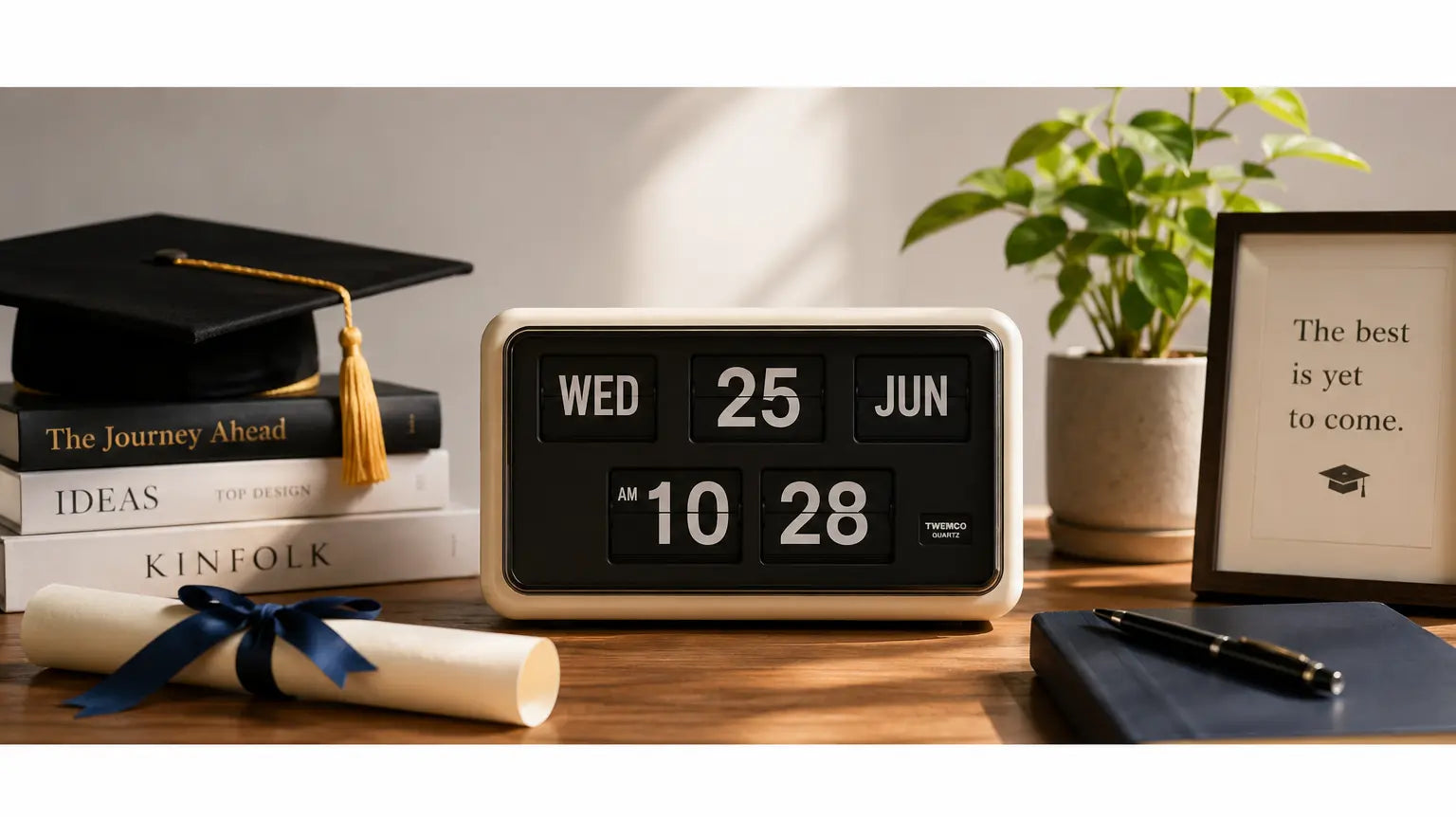 Move Over Smartwatches: Why a Mechanical Calendar Clock is the Ultimate Milestone Graduation Gift