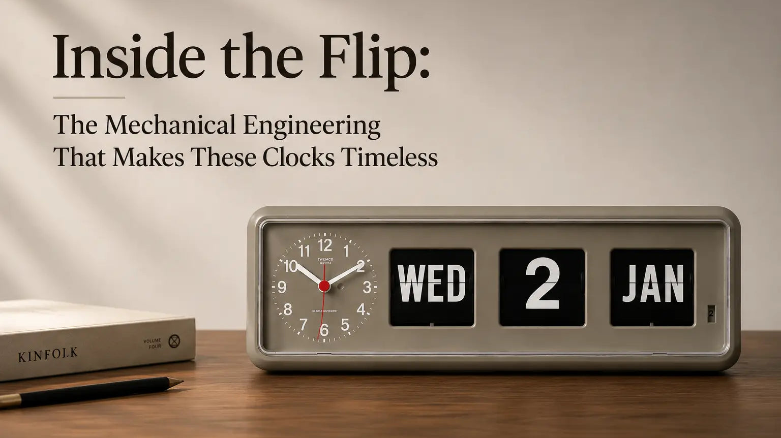 Inside the Flip: The Mechanical Engineering That Makes These Clocks Timeless