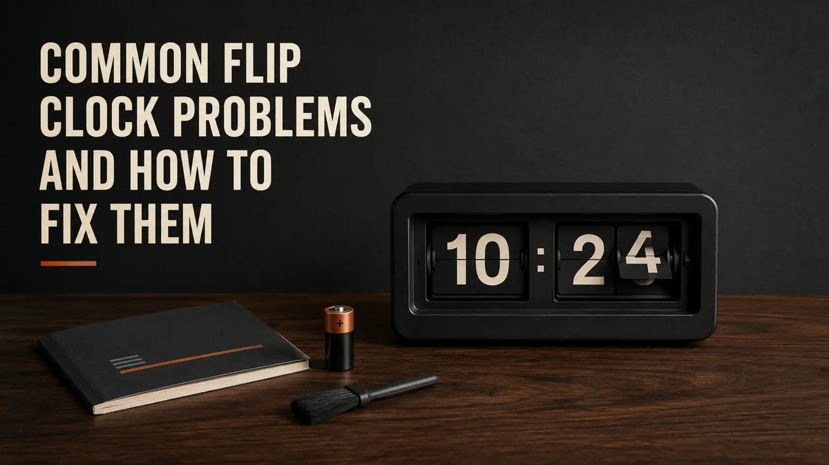 Common Flip Clock Problems and How to Fix Them Time Will Flip
