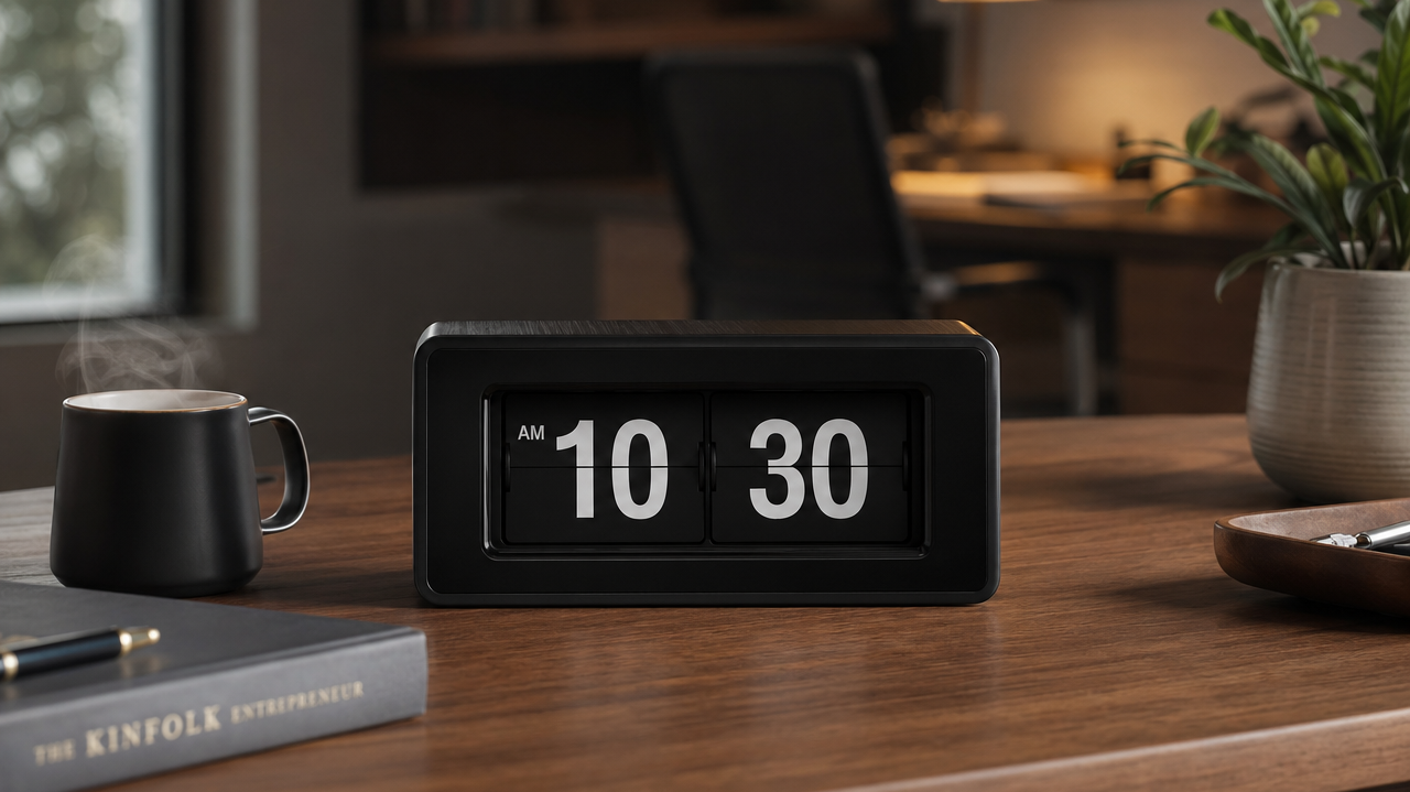 Timeless Flip Clocks: Vintage to Modern Appeal Time Will Flip