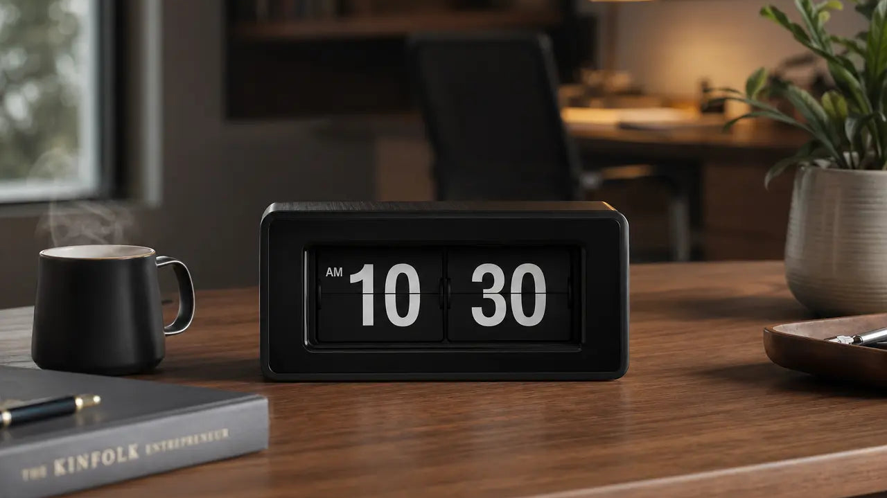 Timeless Flip Clocks: Vintage to Modern Appeal Time Will Flip