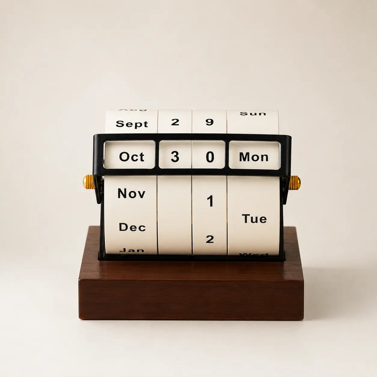 Cycle Rotary Perpetual Calendar Time Will Flip