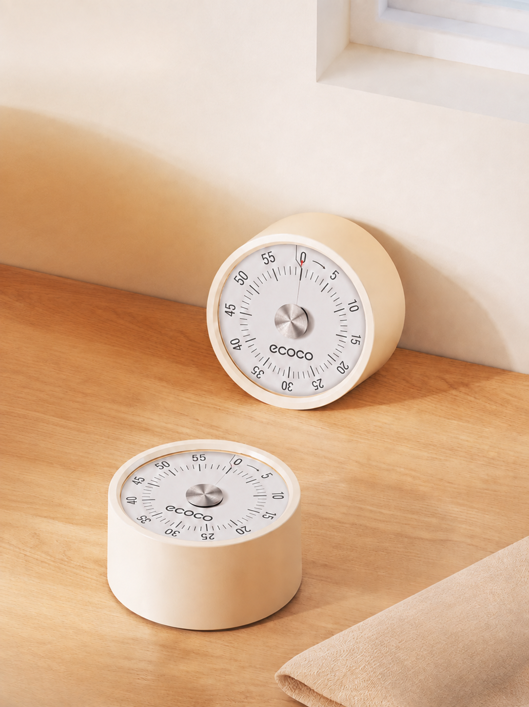 Mechanical Magnetic Kitchen Timer Time Will Flip