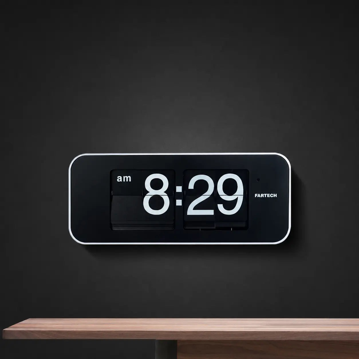 Fartech AD-901 Modern Flip Clock Time Will Flip
