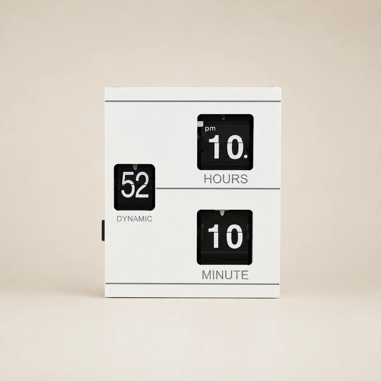 Retro Automatic Flip Desk Clock Time Will Flip