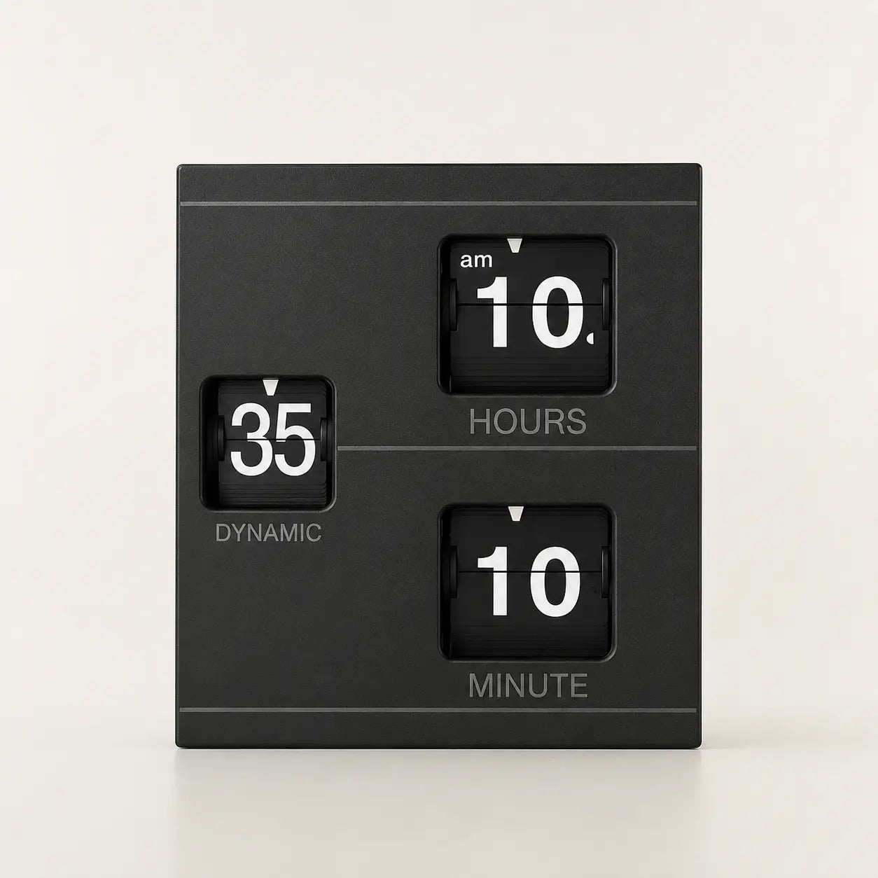 Retro Automatic Flip Desk Clock Time Will Flip