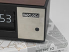 MIDCLOCK Radio-Style Rectangular Flip Clock with Light Button Table Clock Midclock