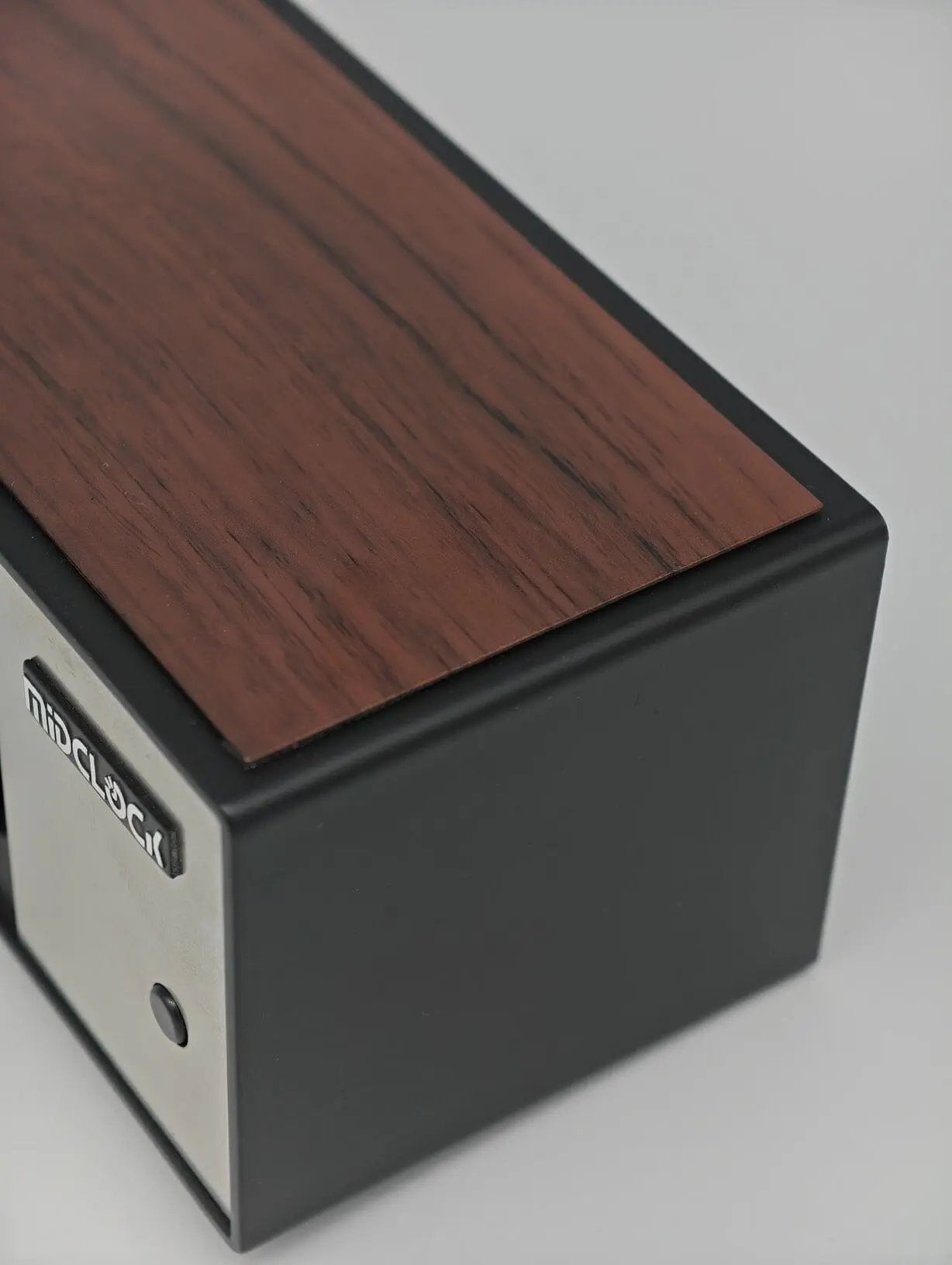 MIDCLOCK Radio-Style Rectangular Flip Clock with Light Button Table Clock Midclock