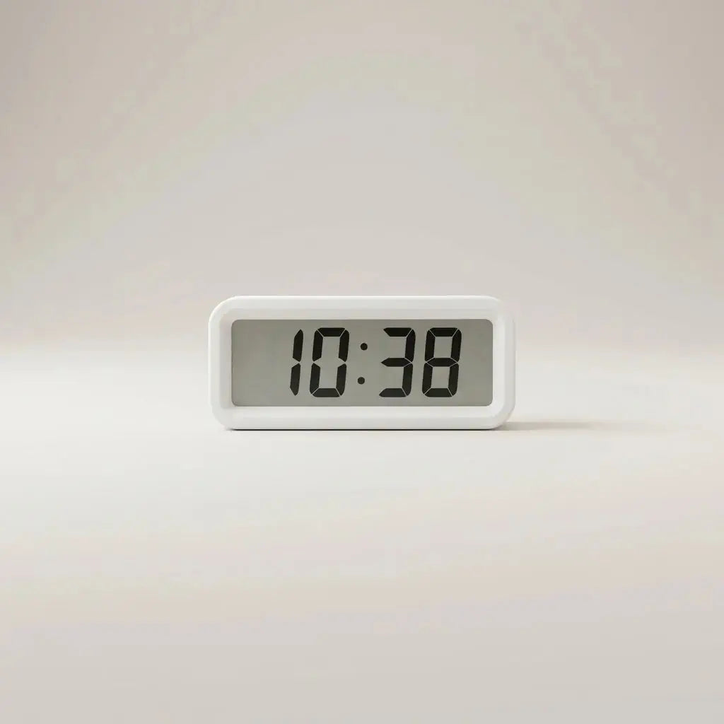Minimal Digital Desk Clock – Magnetic Edition – Time Will Flip
