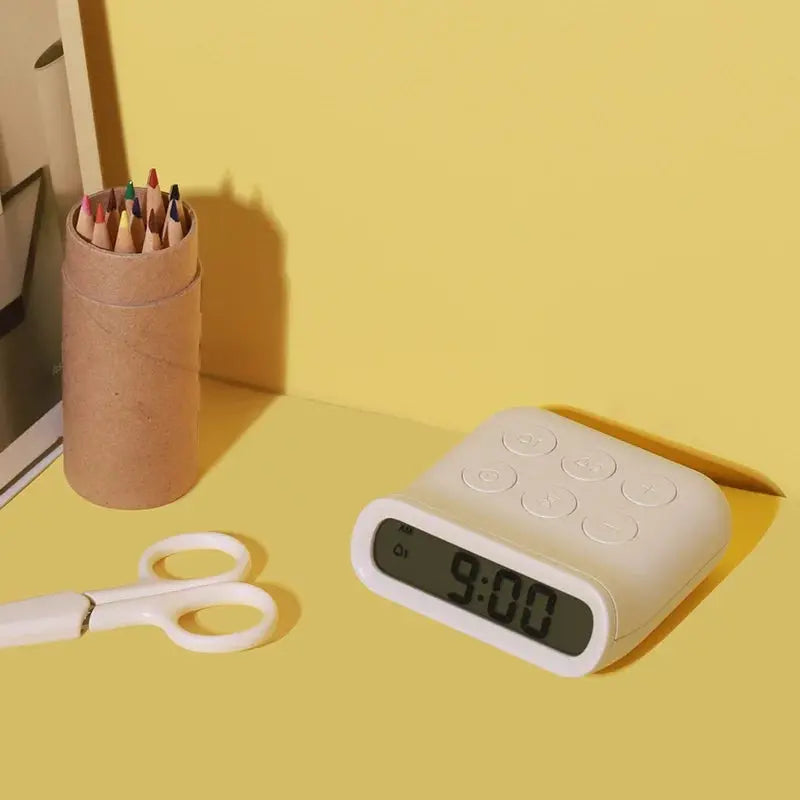 Pebble Dual Alarm Clock & Timer Time Will Flip