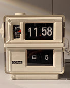 COPAL Flip Clock DP-180 (second hand) Table Clock Time Will Flip