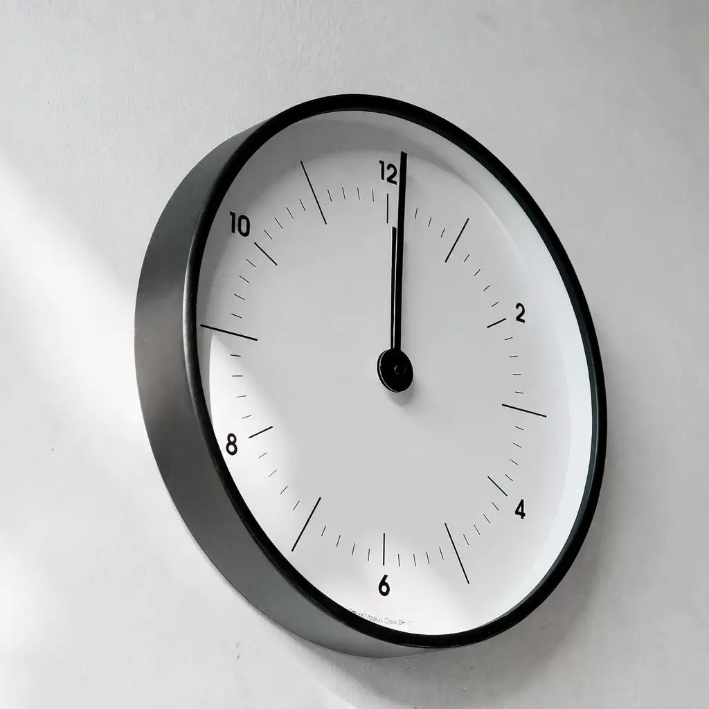 Mobius 2026 Silent Wall Clock Time Will Flip