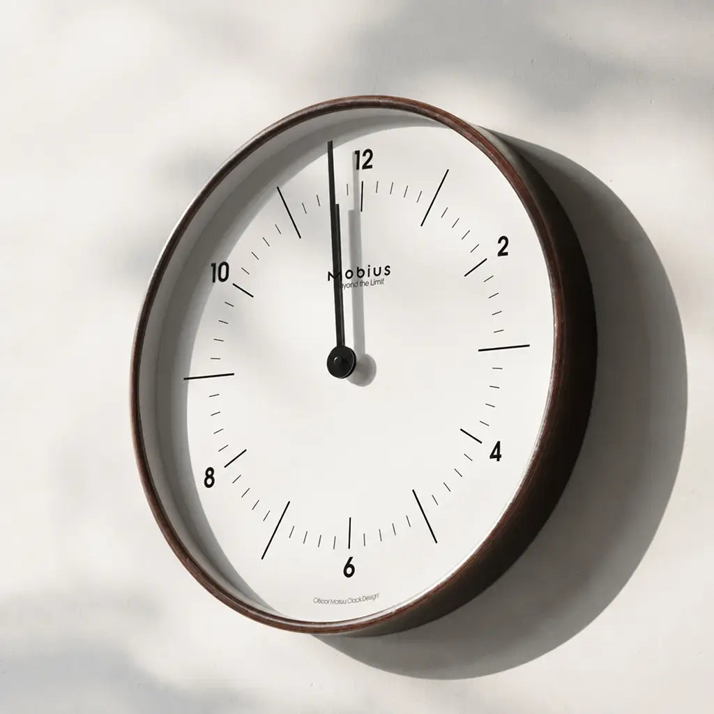 Mobius 2026 Silent Wall Clock Time Will Flip