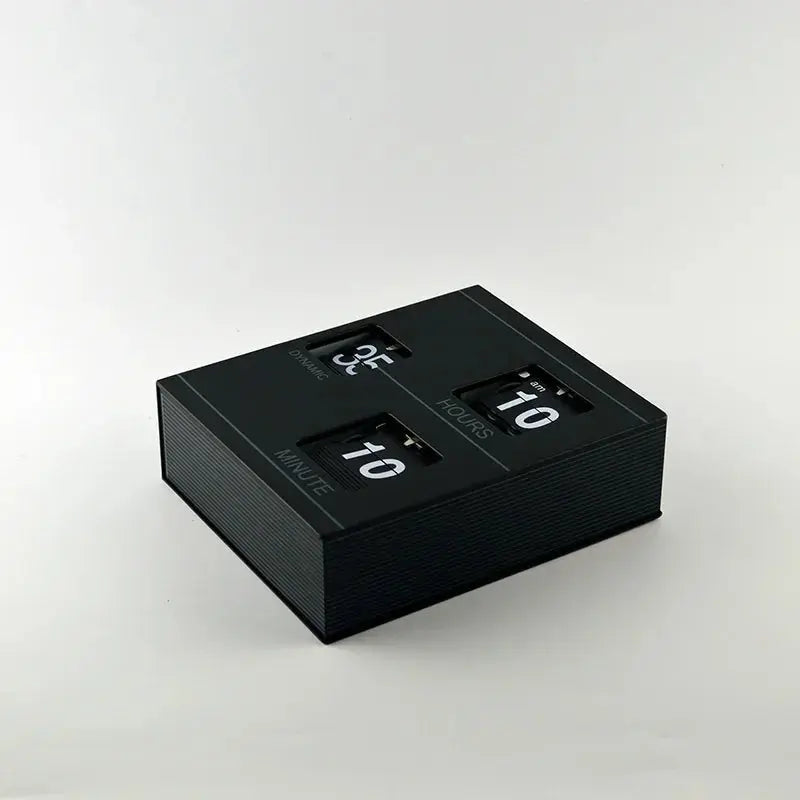 Retro Automatic Flip Desk Clock Time Will Flip