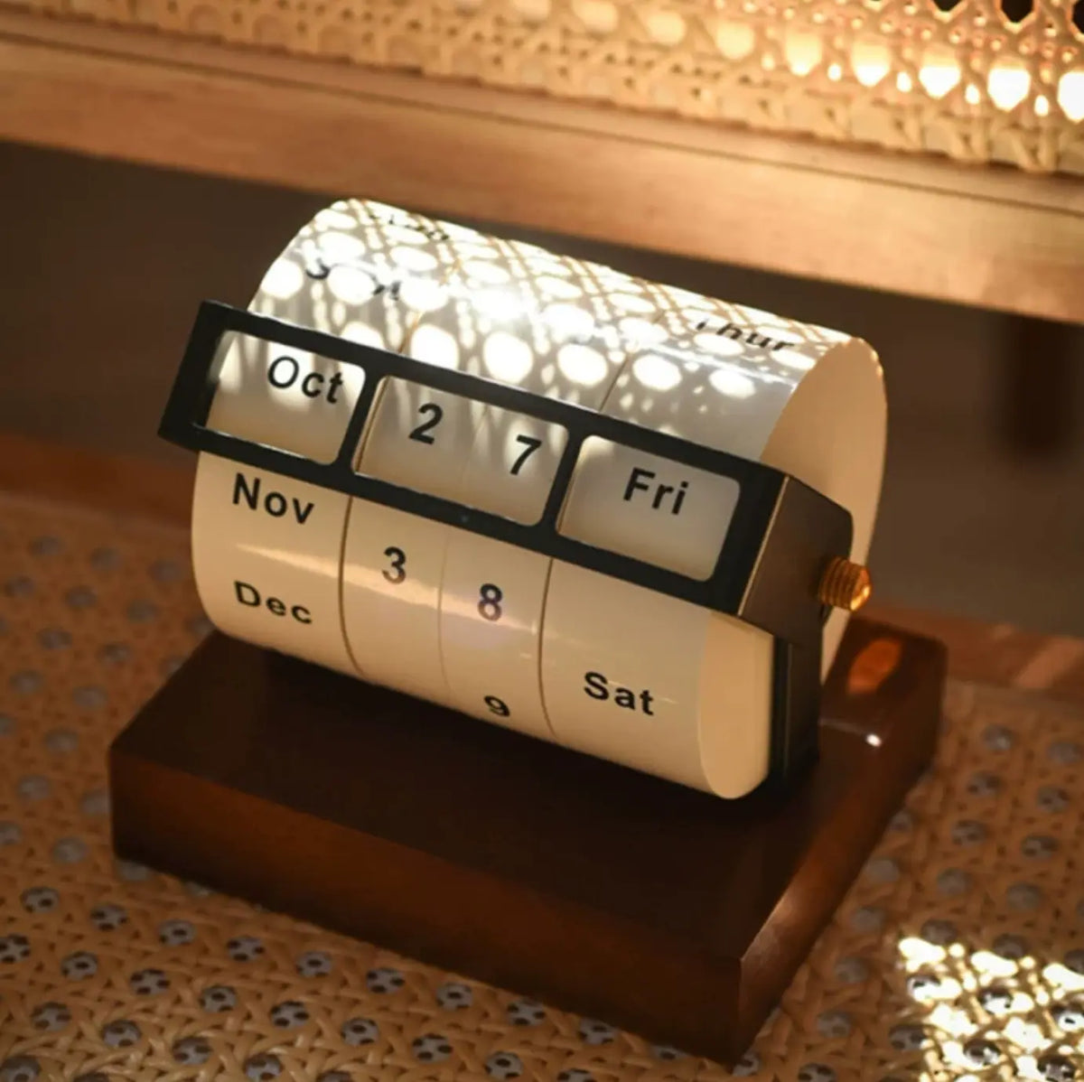 Cycle Rotary Perpetual Calendar Time Will Flip