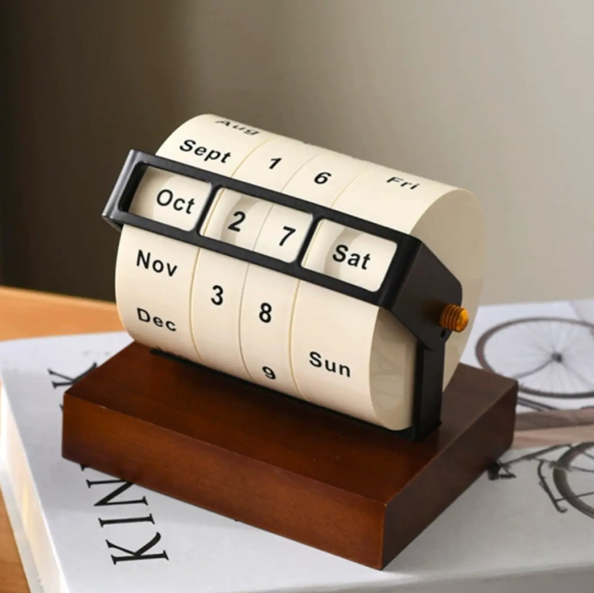 Cycle Rotary Perpetual Calendar Time Will Flip