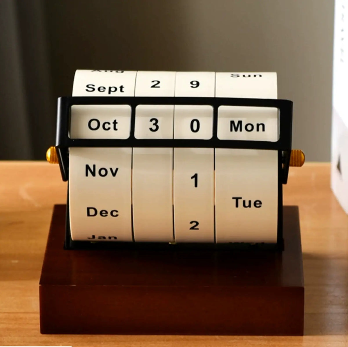 Cycle Rotary Perpetual Calendar Time Will Flip