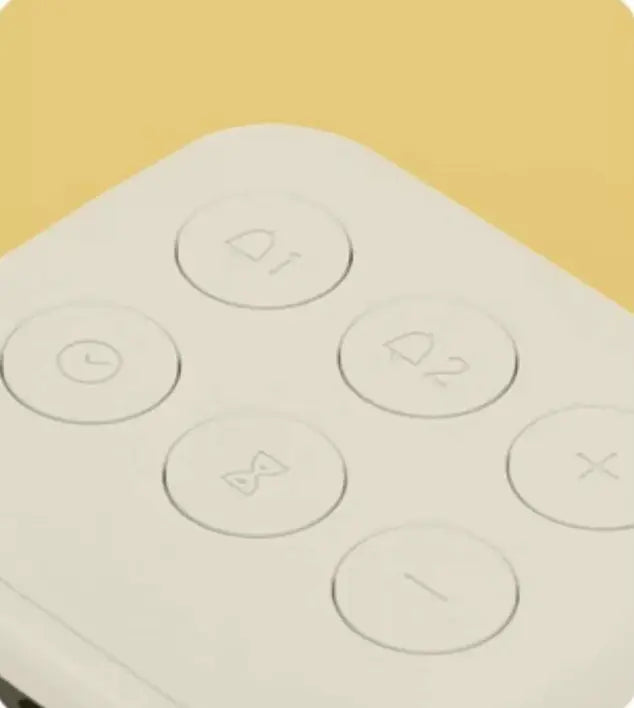 Pebble Dual Alarm Clock & Timer Time Will Flip