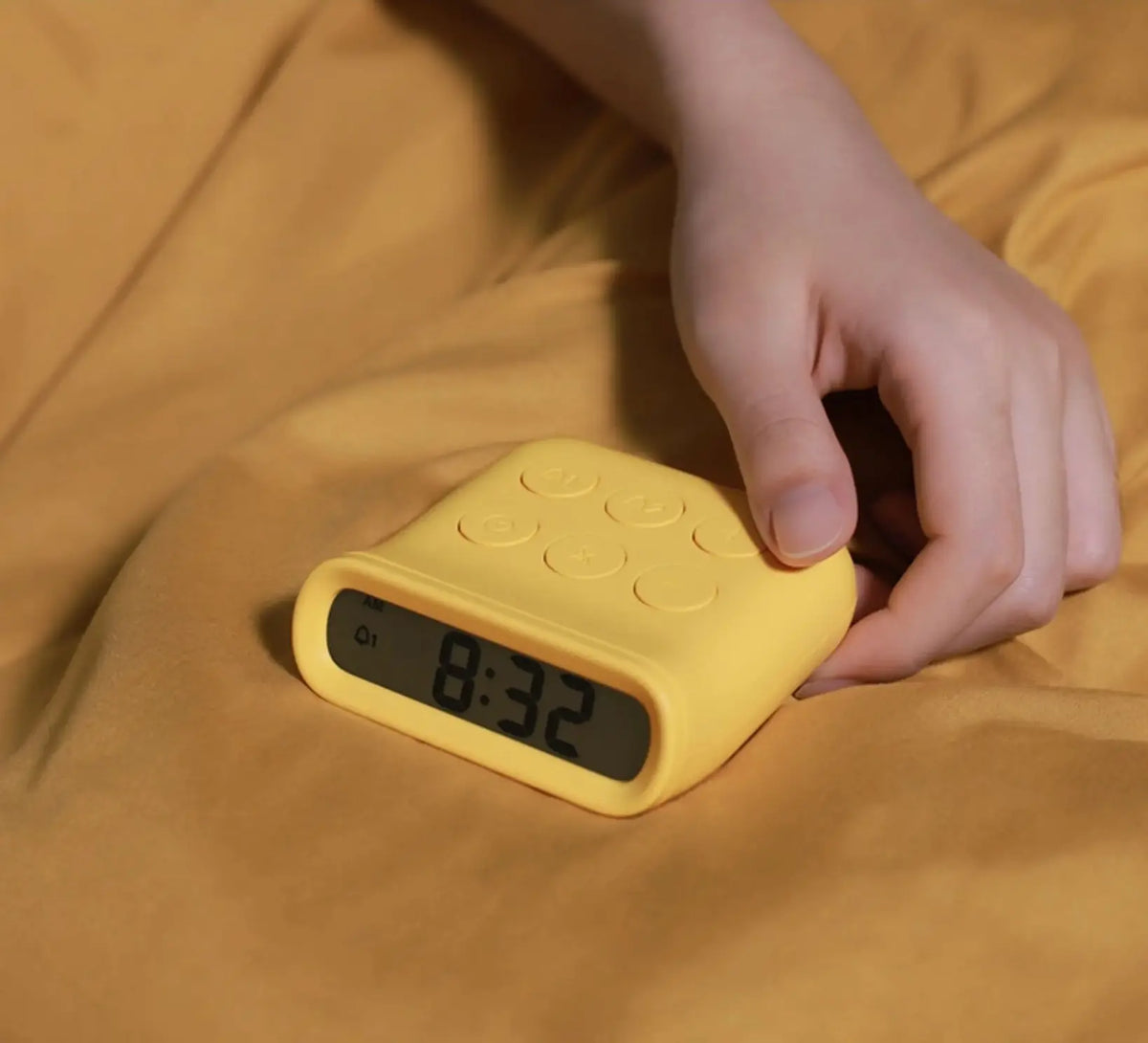 Pebble Dual Alarm Clock & Timer Time Will Flip