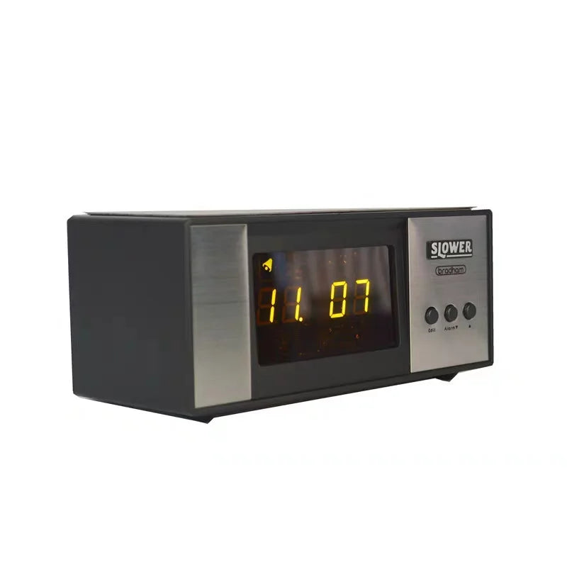 dsers test Flip Page Digital Table Clock, LED Night Luminous Clock, Home Room Decoration Items, Desktop Gadgets, Futuristic Accessories Time Will Flip