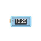 TWEMCO Alarm Flip Clock AL-30 Alarm Clock TWEMCO Light Blue AM/PM