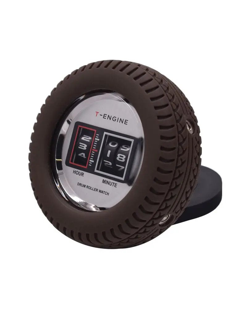 Tire Titan hand watch T-engine Brown
