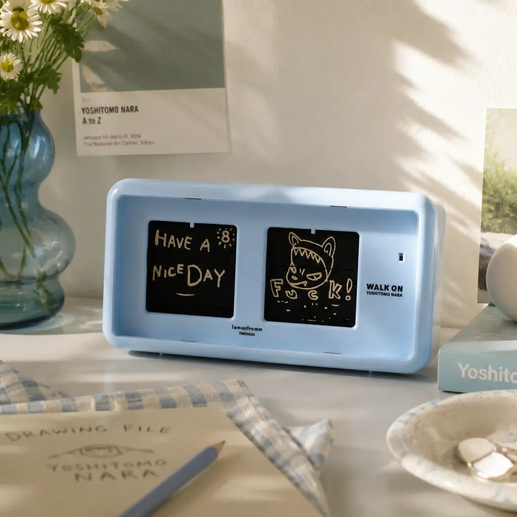 Lamm Fromm Flip Clock WALK ON (Special Edition) Time Will Flip