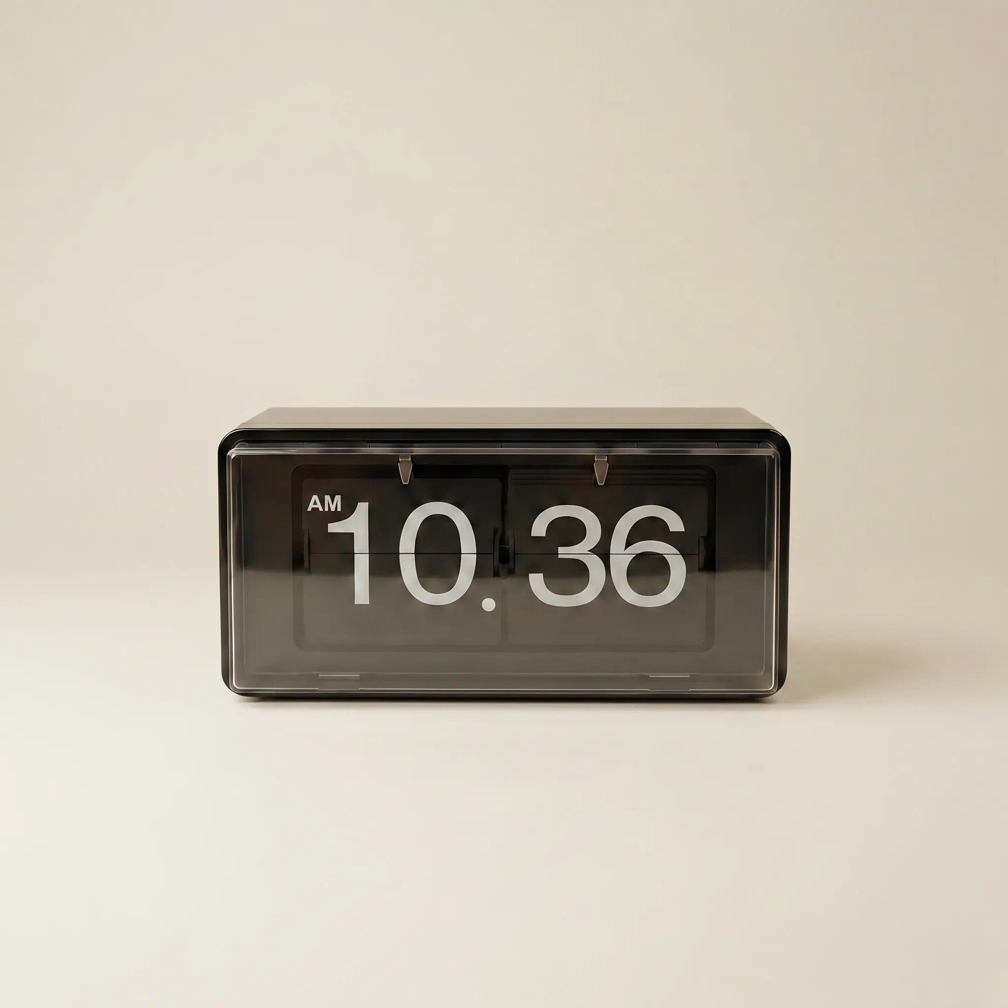 Retro Flip Clock – Minimalist Tabletop Timepiece Time Will Flip