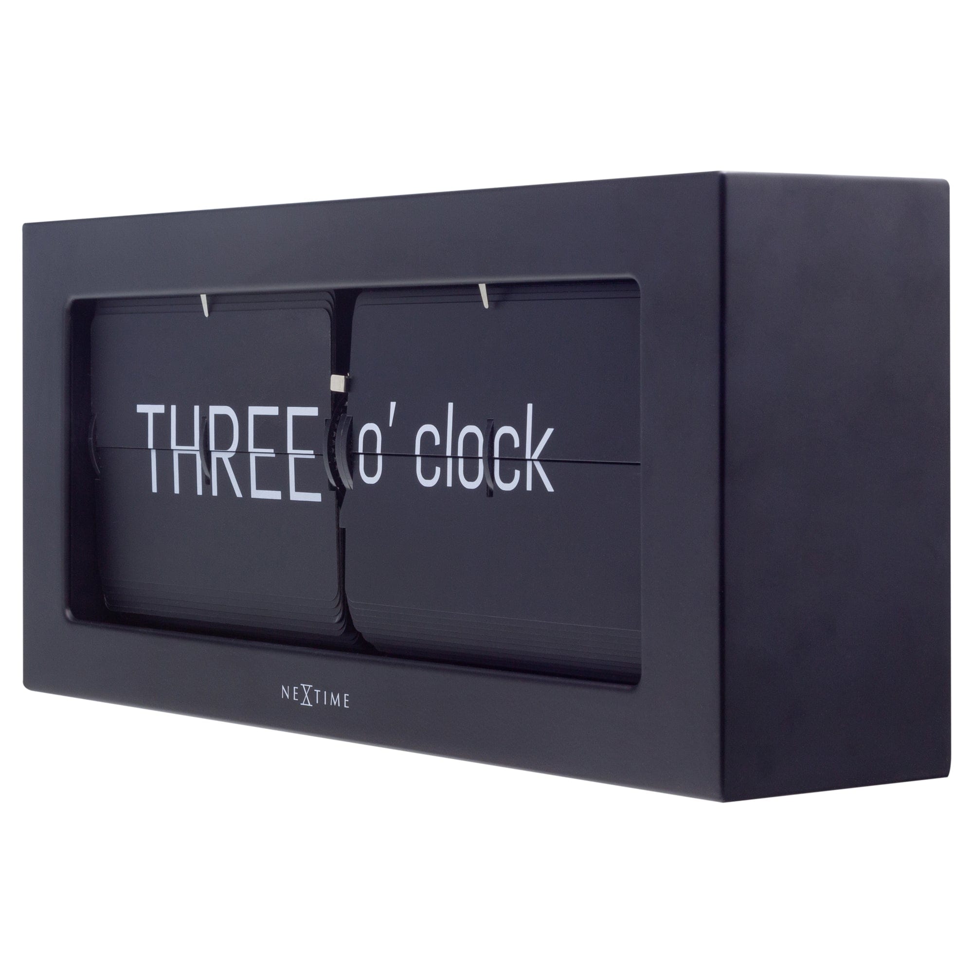 NeXtime Metal Big Flip clock Table Clock NeXtime