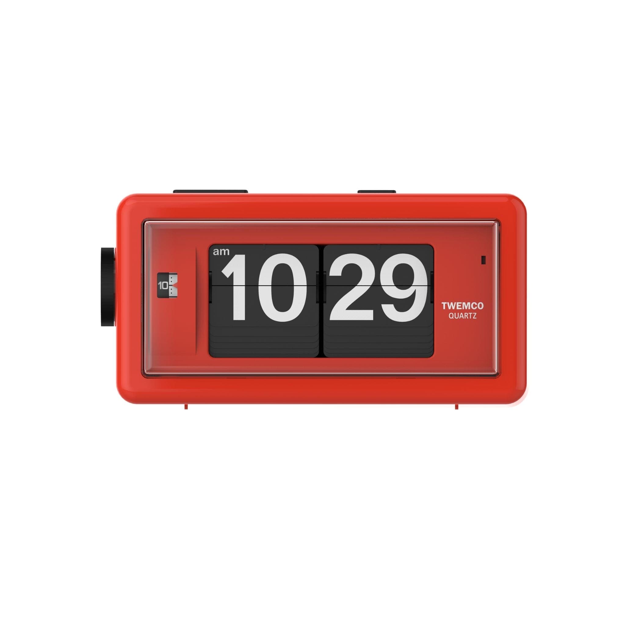 TWEMCO Alarm Flip Clock AL-30 Alarm Clock TWEMCO Red AM/PM