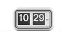 TWEMCO Classice Wall Flip Clock BQ-58 Wall Clock TWEMCO White White AM/PM