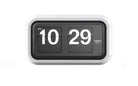 TWEMCO Classice Wall Flip Clock BQ-58 Wall Clock TWEMCO White Black AM/PM