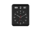 TWEMCO Calendar Flip Clock BQ-12B Wall Clock TWEMCO Black English