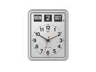 TWEMCO Calendar Wall Clock BQ-12A Wall Clock TWEMCO Silver English