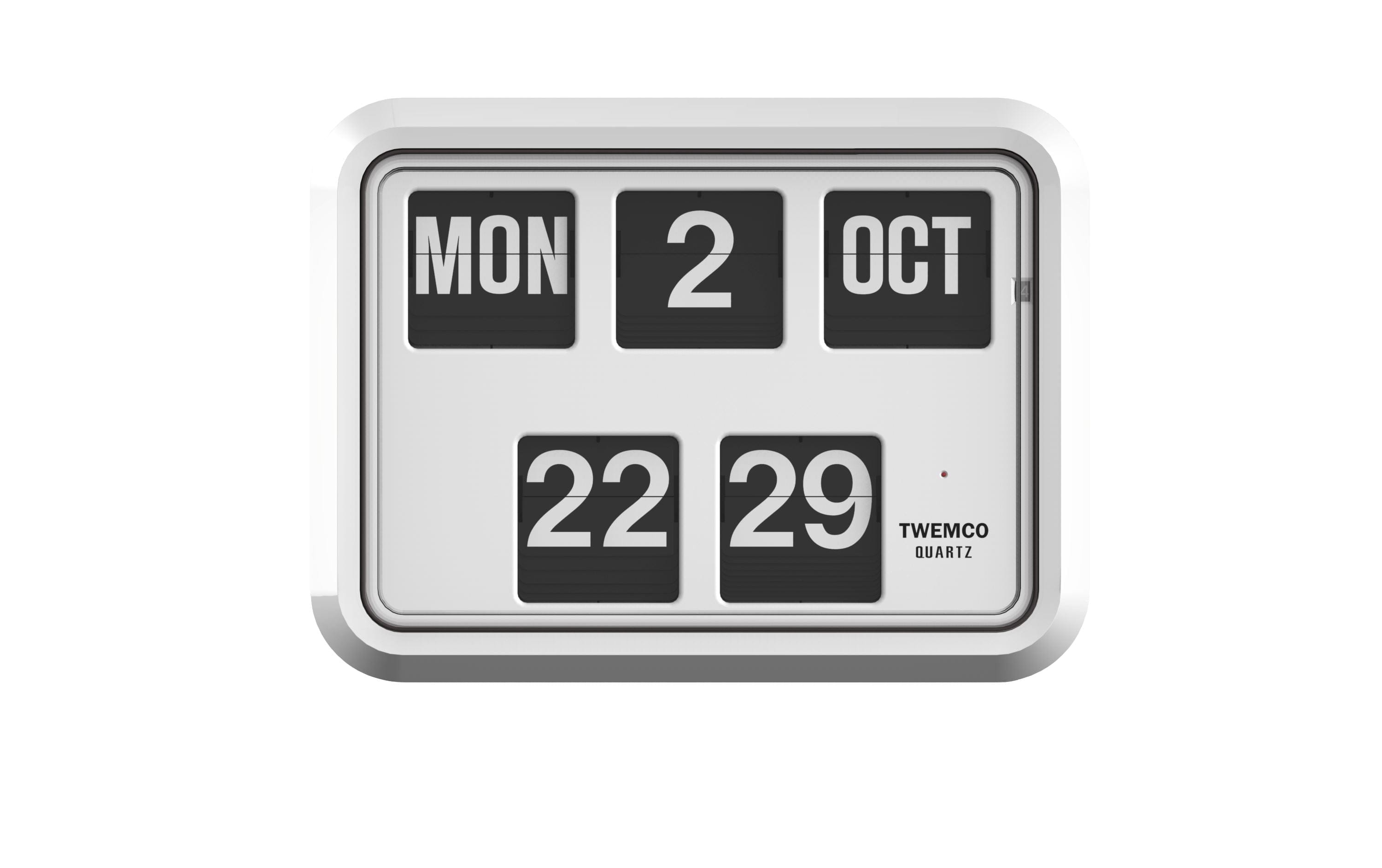 TWEMCO Calendar Wall Flip Clock BQ-17