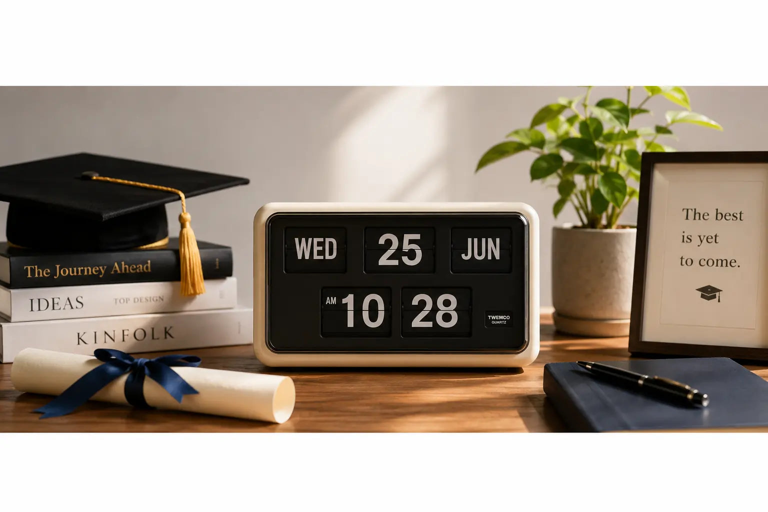 Move Over Smartwatches: Why a Mechanical Calendar Clock is the Ultimate Milestone Graduation Gift