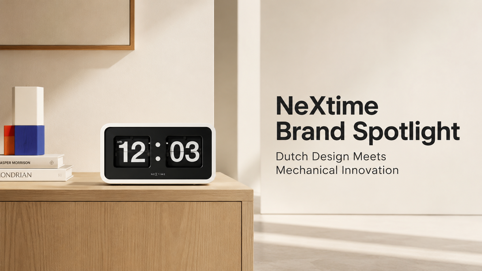 NeXtime Brand Spotlight: Dutch Design Meets Mechanical Innovation