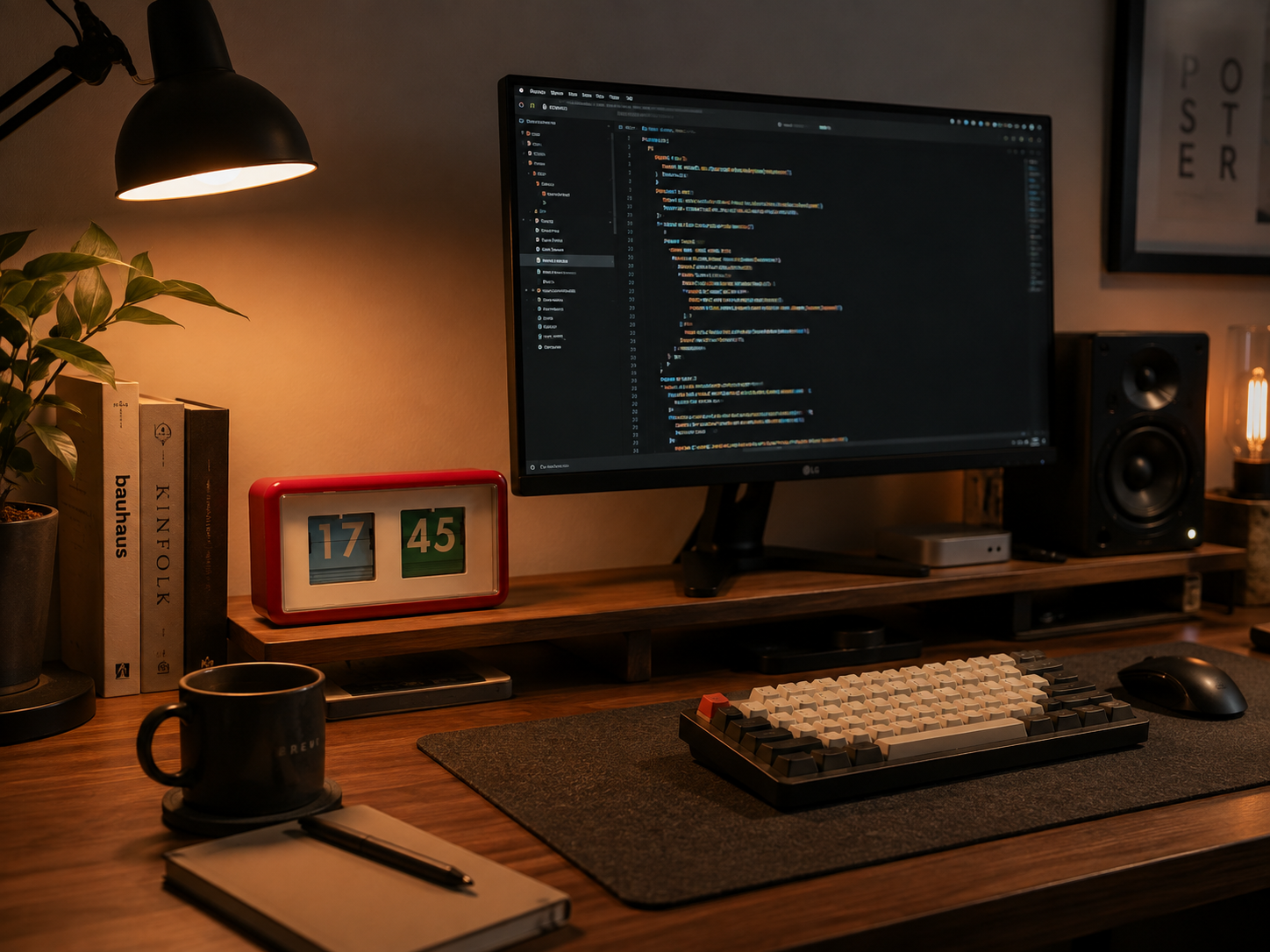 Desk Setup Inspiration: How to Build a Retro-Tech Aesthetic with Flip Clocks
