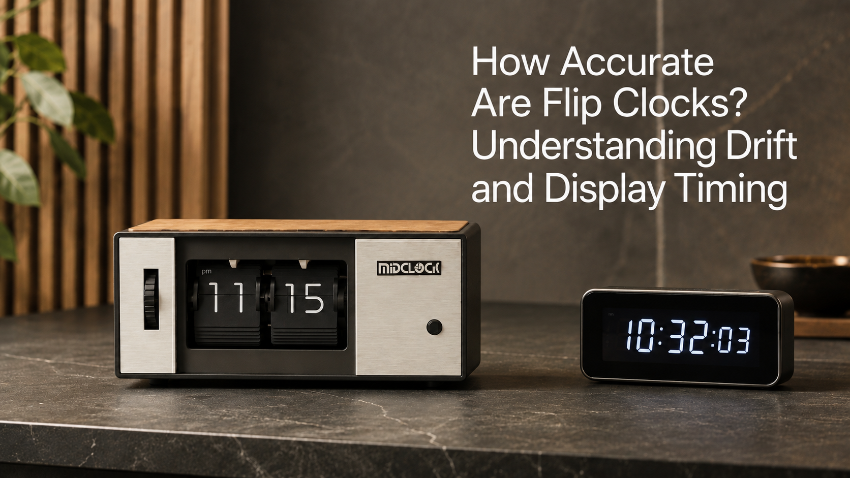 How Accurate Are Flip Clocks? Understanding Drift and Display Timing