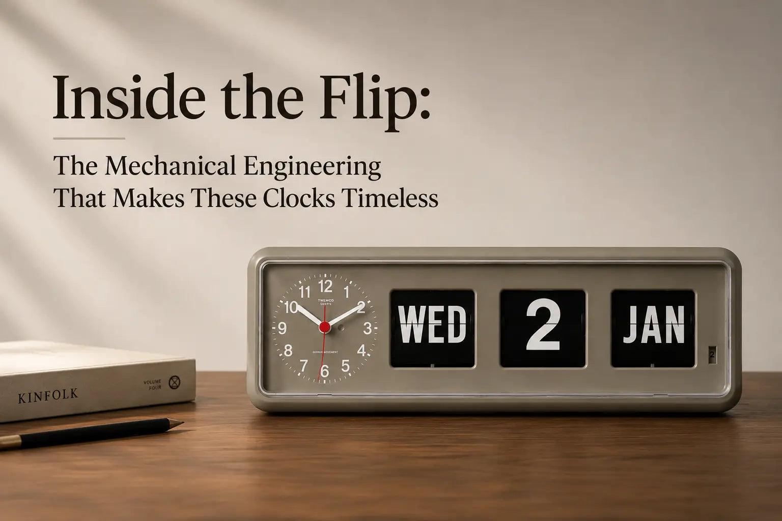 Inside the Flip: The Mechanical Engineering That Makes These Clocks Timeless