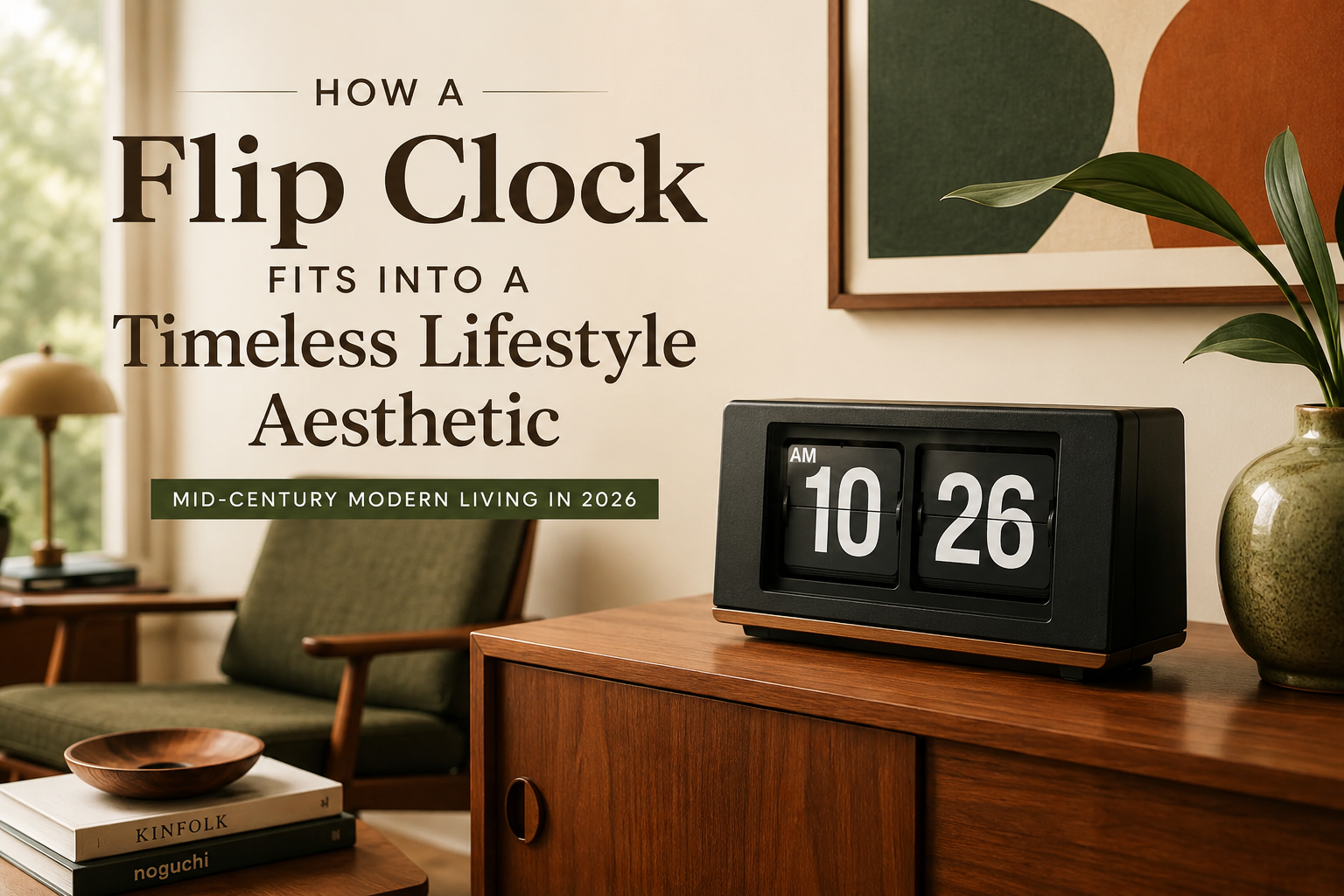 Styling Mid-Century Modern (MCM) Decor in 2026 Time Will Flip