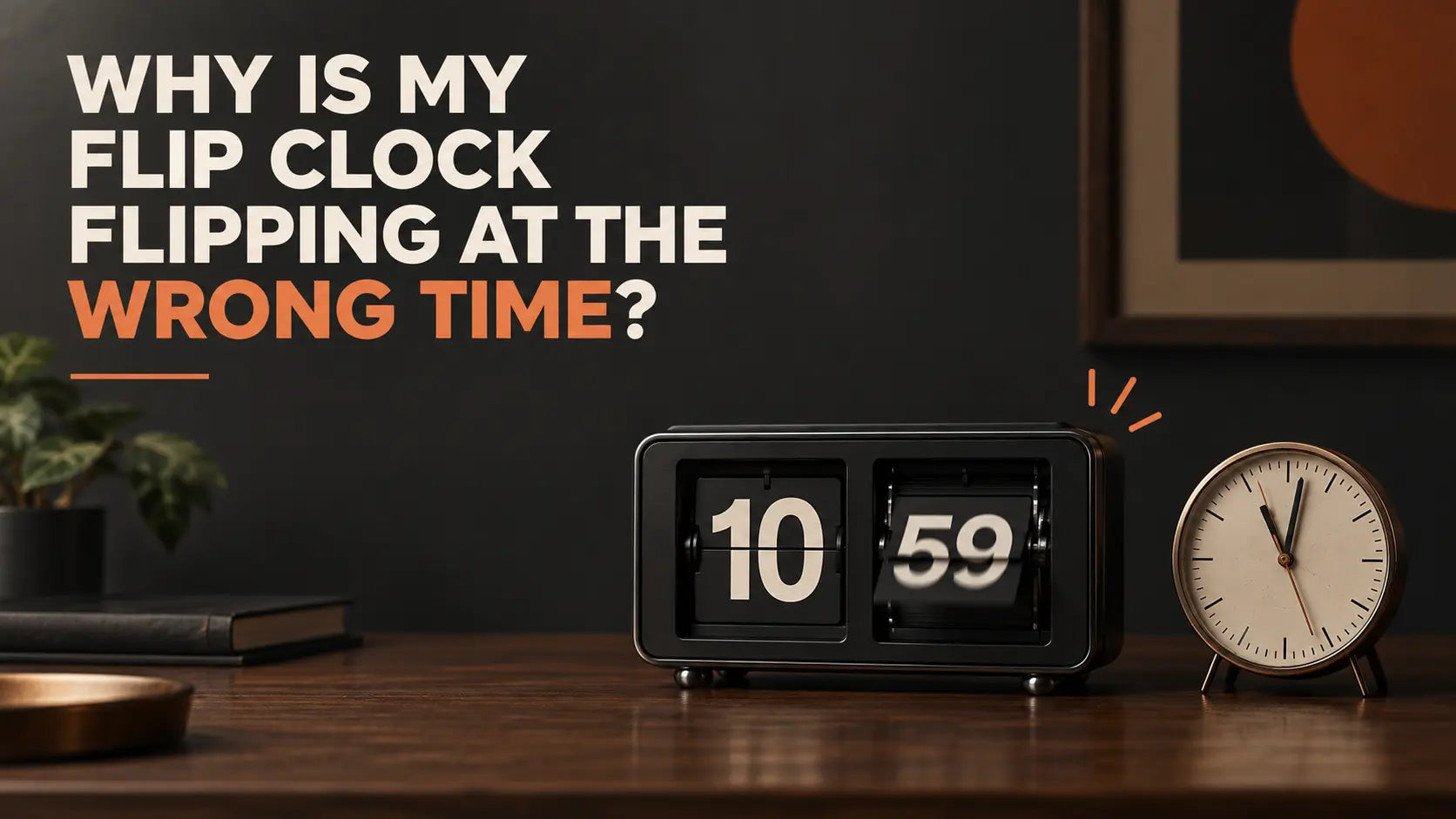 Why Is My Flip Clock Flipping at the Wrong Time? Time Will Flip