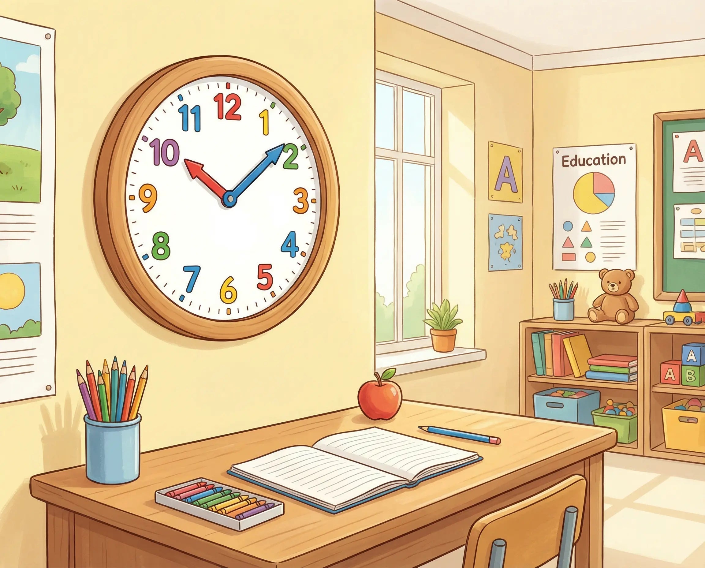 How to Read a Clock (Analog & Watch): A Step-by-Step Guide for Kids and Beginners Time Will Flip
