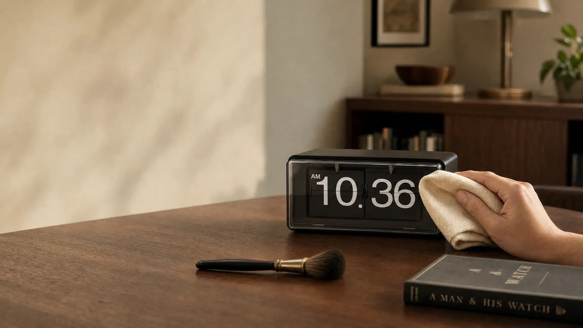 The Collector's Guide: How to Clean and Maintain Your Mechanical Flip Clock Time Will Flip