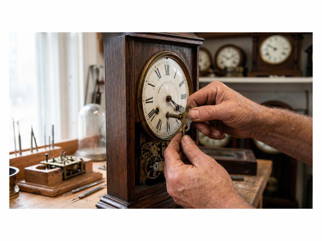 Experience Timeless Style with a Retro Flip Clock Time Will Flip