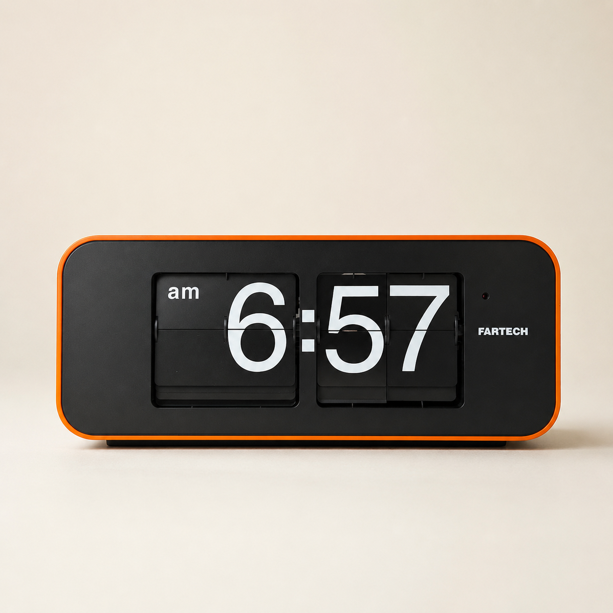 Fartech AD-901 Modern Flip Clock Time Will Flip
