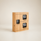 Retro Automatic Flip Desk Clock Time Will Flip