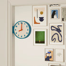 Minimalist Double-Sided Corner Wall Clock Time Will Flip