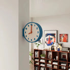 Minimalist Double-Sided Corner Wall Clock Time Will Flip