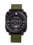 Altimeter - Nylon Strap hand watch T-engine 